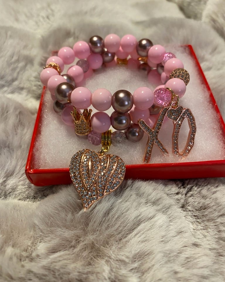 Pink Lady - Rose Gold Bracelet (3 Bracelets)